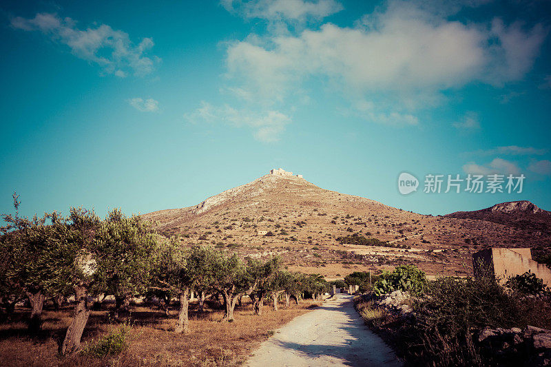 Favignana, Aegadian群岛，意大利西西里岛